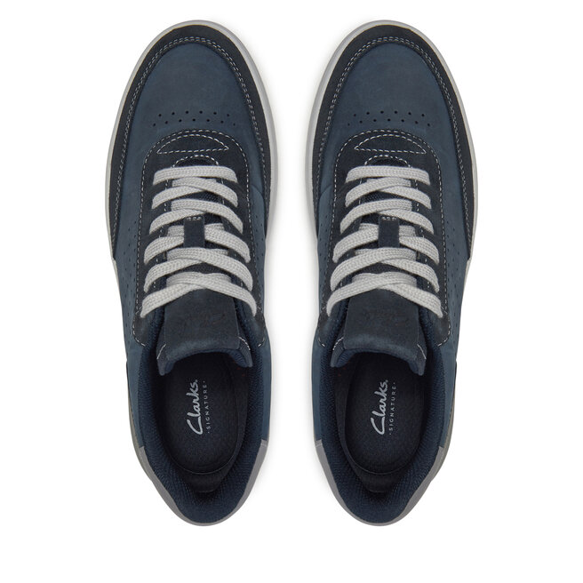 Clarks navy 2025 nubuck