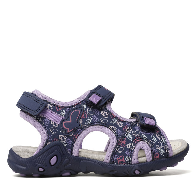 Sandały Geox J Sandal Whinberry G - M Granatowy