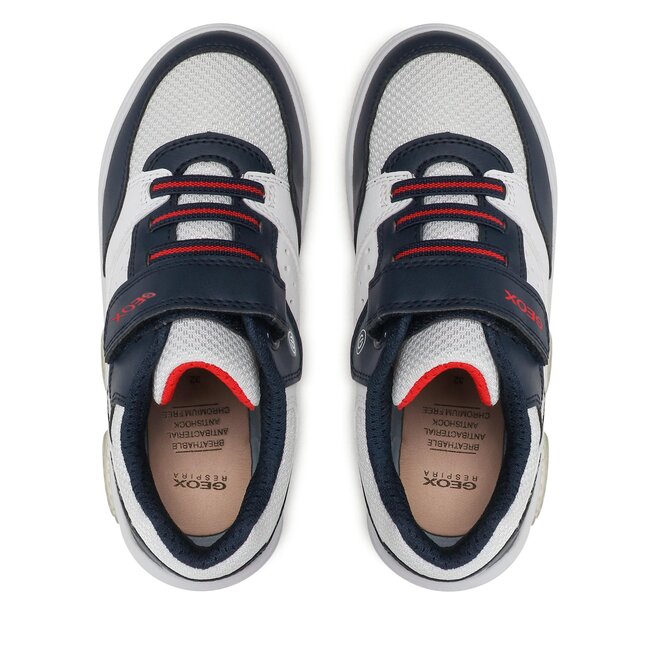 Geox Sneakers Geox J Illuminus Boy J35GVB0BU11C4211 D Navy/White