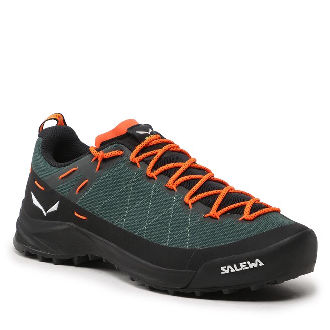 Salewa Trekingová obuv Salewa Wildfire Canvas M 61406-5331 Raw Green/Black