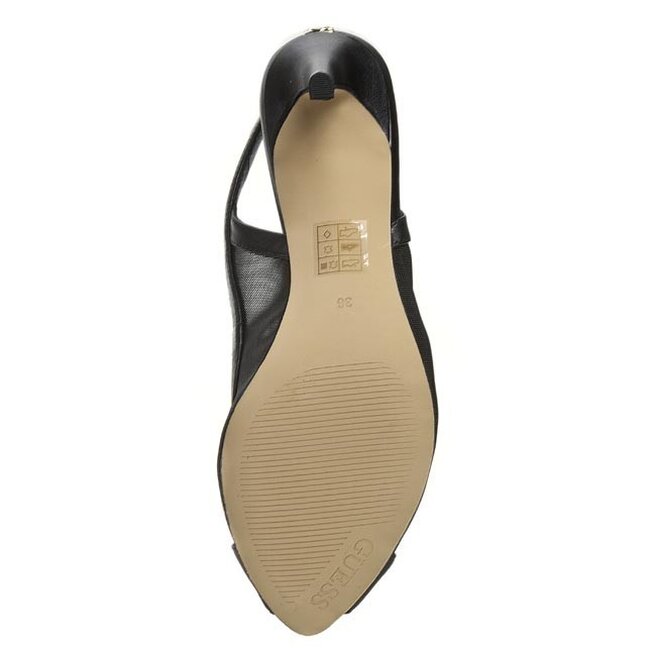 Guess Szandál Guess Queta FL2AMD LEA07 BLACK