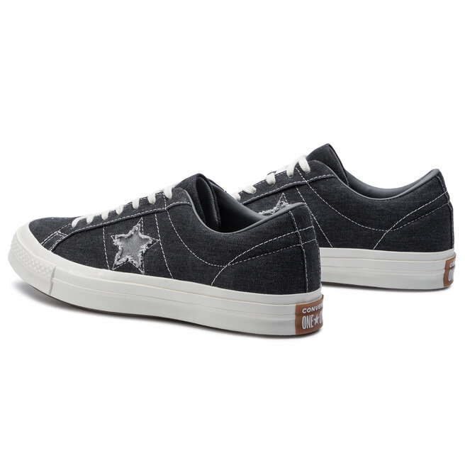 Converse one star top ox black mason egret