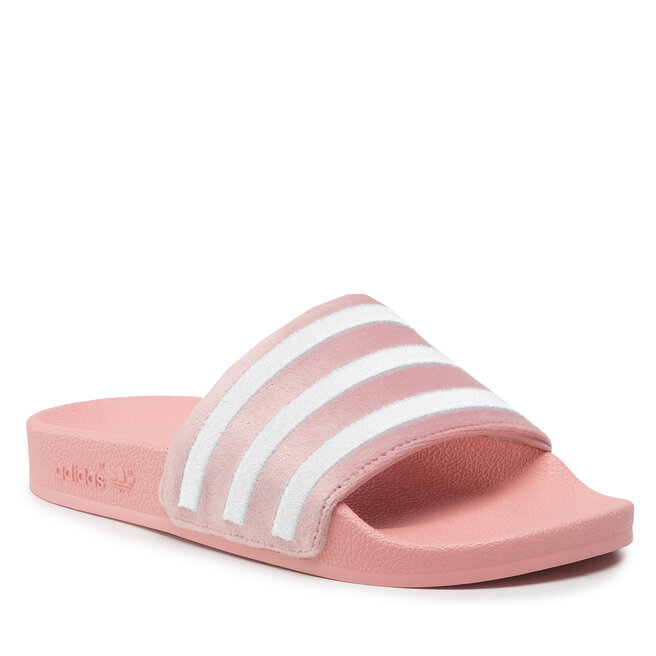 Mules / sandales de bain adidas Adilette W GX3372 Wonmau/Ftwwht/Wonmau |  chaussures.fr