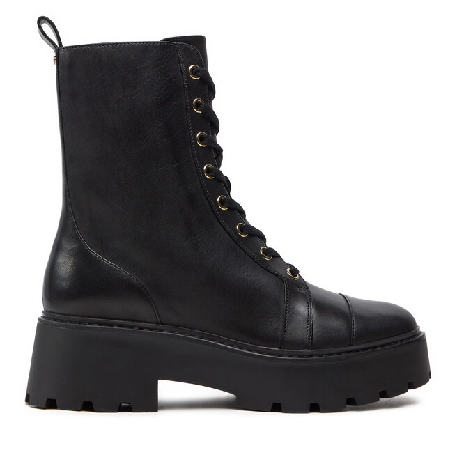 Botki MICHAEL Michael Kors Combat Boot - Czarny