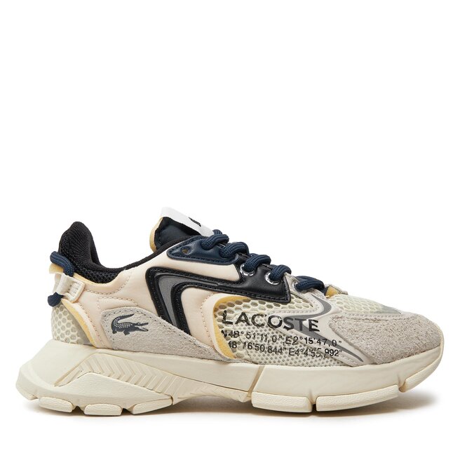 Sneakersy Lacoste L003 - Écru