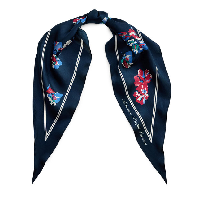 Chusta LAUREN RALPH LAUREN 454P14494001 Granatowy -