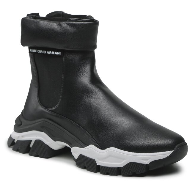 Botine Emporio Armani X3M357 XF683 00002 Black
