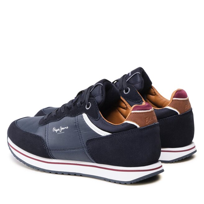 Pepe Jeans Sneakersy Pepe Jeans Tour Classic 22 PMS30883 Navy 595
