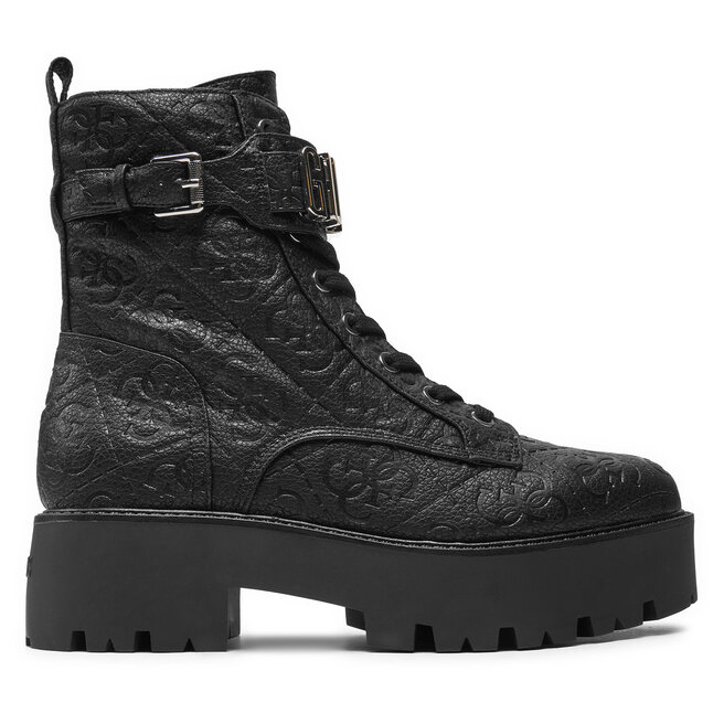Botki Guess Vaires FLTSOM - Czarny
