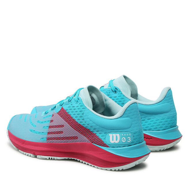 Wilson Obuća Wilson Kaos 3.0 Jr WRS329040 Scuba Blue/Love Potn/Clear Wat