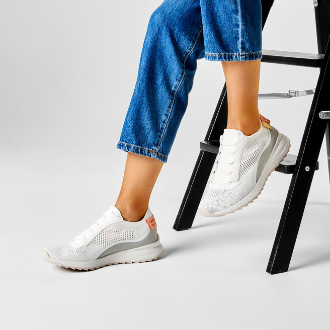 Scarpe Oxford Tamaris Donna 1-1-23772-29 - Sintetico, Comode, Tacco 4.5 Cm, Stile Casual - Foto 9