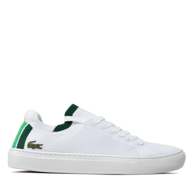 Lacoste Textilskor Lacoste La Piquee Nu 0722 1 Cma 7-43CMA0014082 Wht/Grn