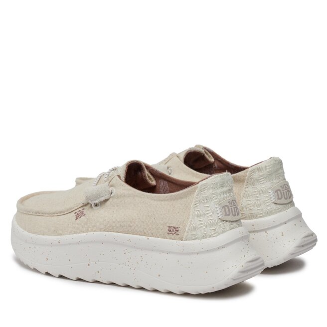 Hey Dude Wendy Rise W Slip On In Tela Chambrey Rose - Foto 2