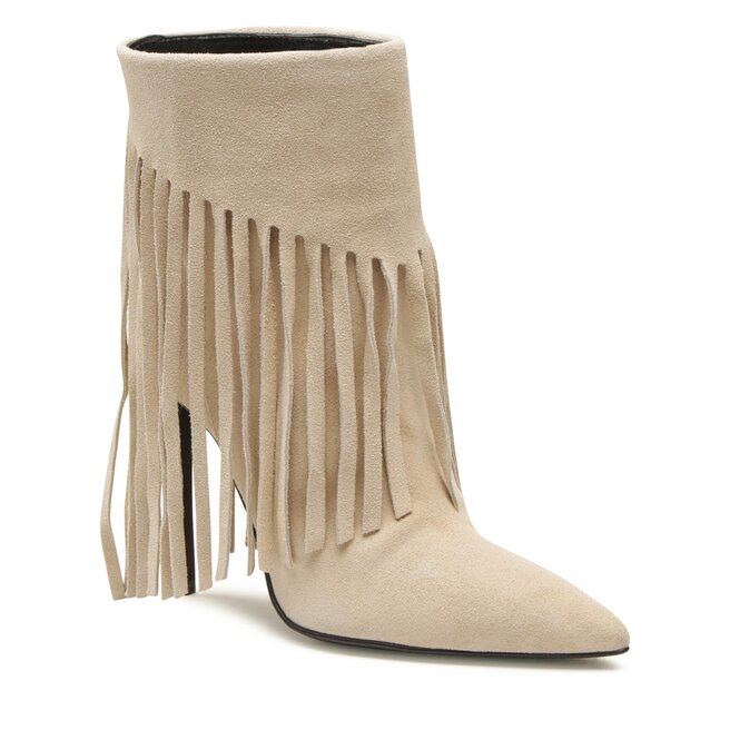 Botine Pinko Olympe Tronchetto PE 23 BLKS1 100573 A0N8 White Z10 100573 imagine noua