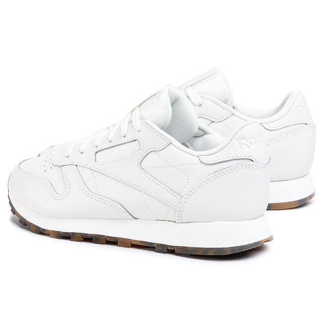 Reebok Pantofi Reebok Cl Lthr EH1664 Chalk/Chalk/Chalk
