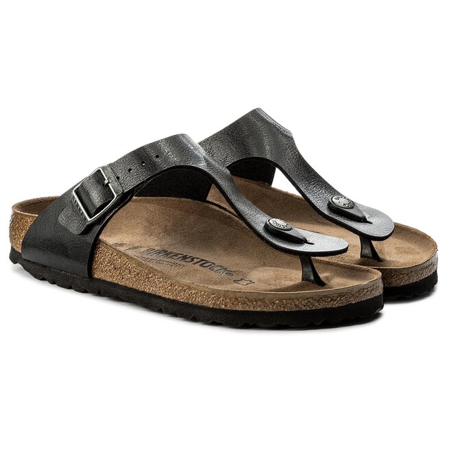 Tongs Birkenstock Gizeh Bs 0541953 Graceful Licorice chaussures