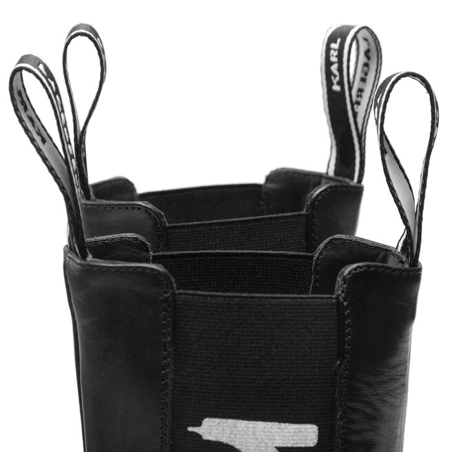 KARL LAGERFELD Ghete Jodhpur KARL LAGERFELD KL42460 Black Lthr