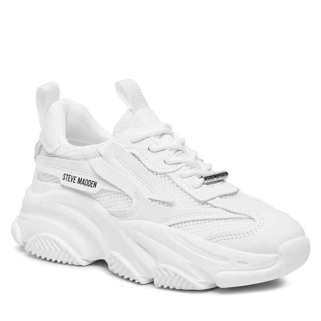 White sneakers steve madden best sale
