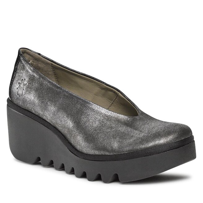 Fly london silver hotsell