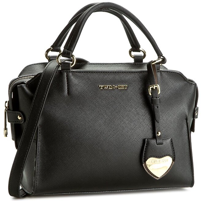 Torebka TWINSET Bauletto Taglio IV AA67P3 Nero 00006 eobuwie .pl