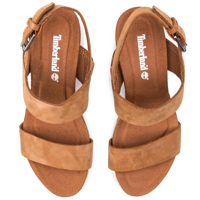Basutės Timberland Capri Sunset Wedge TB0A1PGVF13 Rust Nubuck •  Www.eavalyne.lt