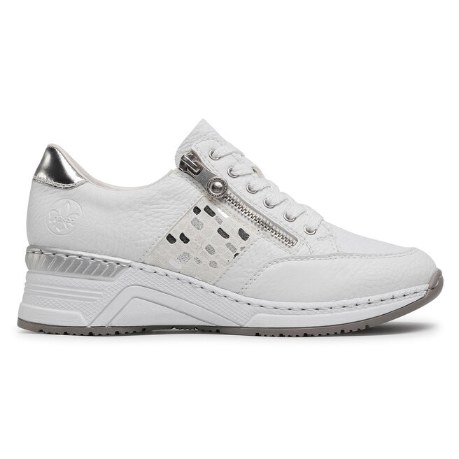 Rieker Sportcipő Rieker N4322-80 White