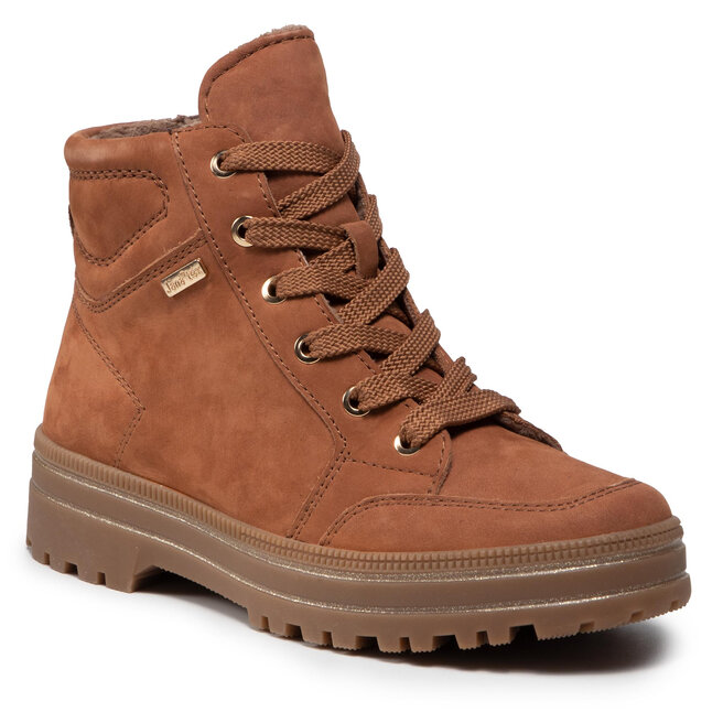 Botine Jana 8-26215-27 Cognac 305 epantofi.ro imagine noua