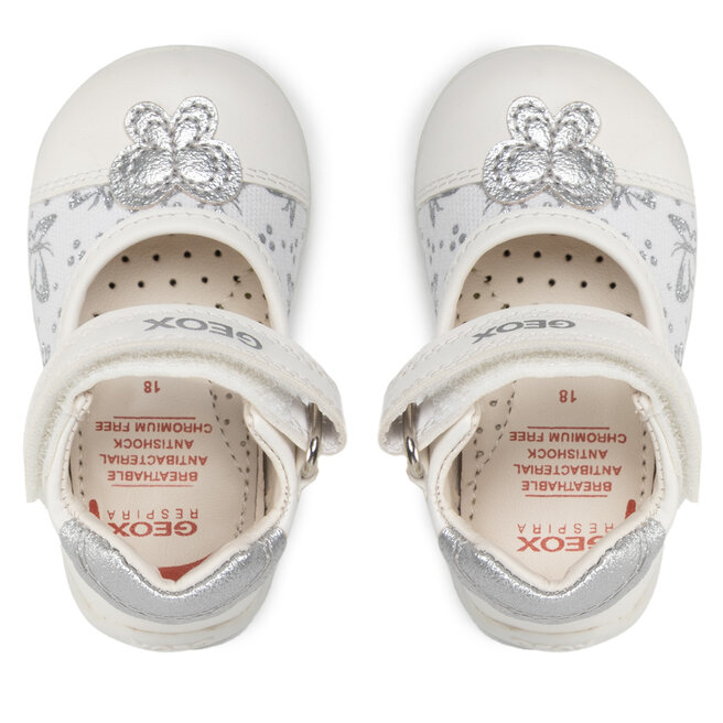 Geox Félcipő Geox B Elthan G. B B251QB 0AW54 C0007 White/Silver