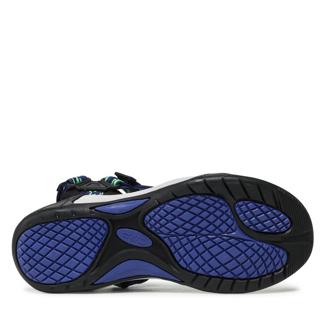 CMP Sandali CMP Kids Hamal Hiking Sandal 38Q9954J B.Blue/Verde Fluo 22NL