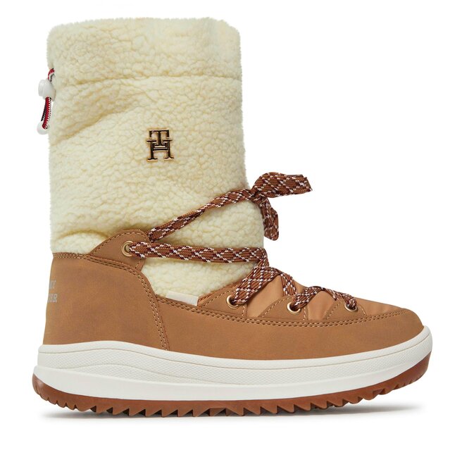 Tommy Hilfiger Cizme de zăpadă Tommy Hilfiger T3A6-33066-1629524 S Camel 524