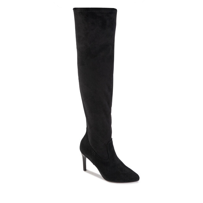 Cizme lungi muschetar Eksbut 9C-6355-136/LW Negru Eksbut imagine noua