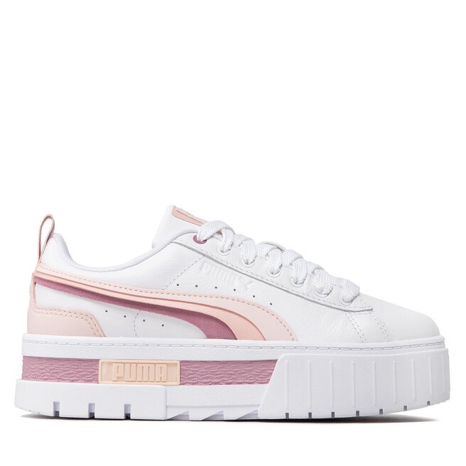Puma blanche shop et beige
