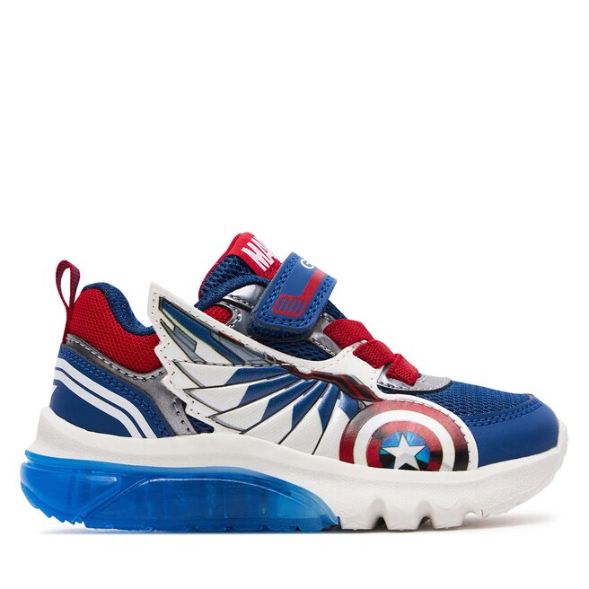 Sneakersy Geox J Ciberdron Boy J45LBB 01454 - M Niebieski