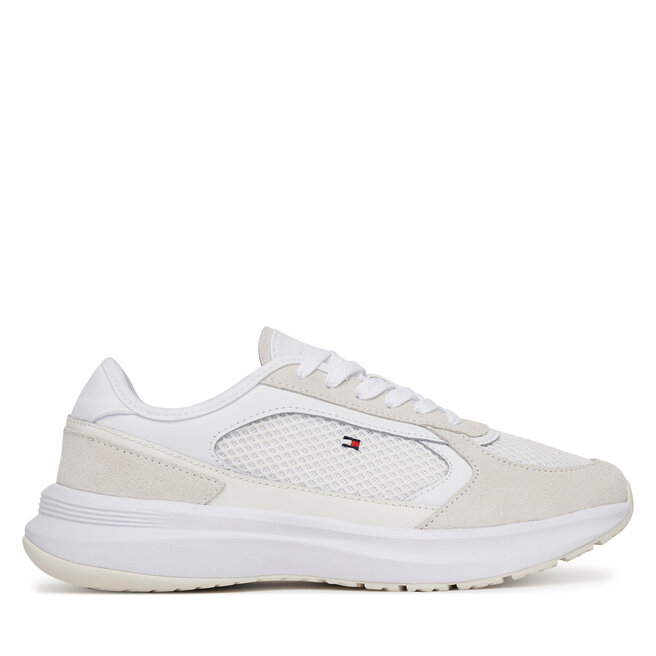 Sneakersy Tommy Hilfiger Sporty Runner - Biały