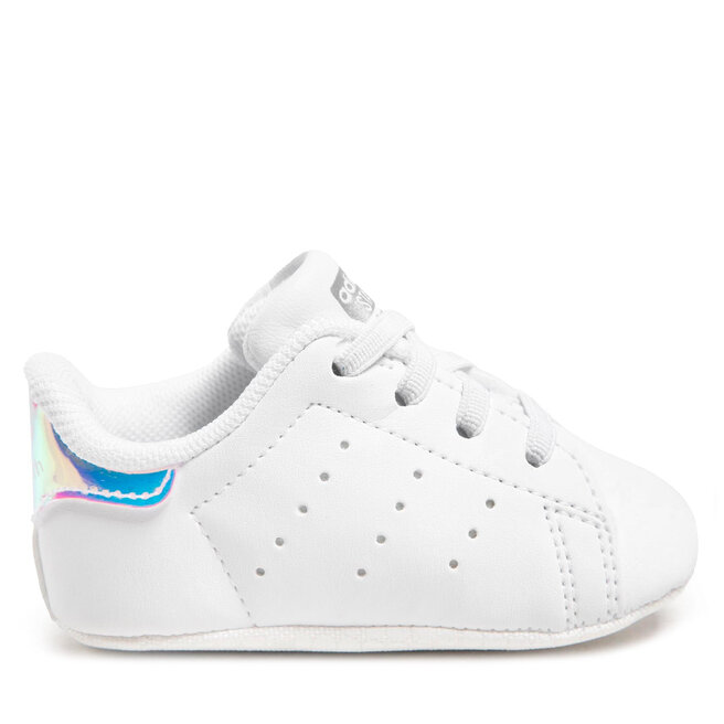 adidas Обувки adidas Stan Smith Crib FY7892 Ftwwht/Ftwwht/Silvmt