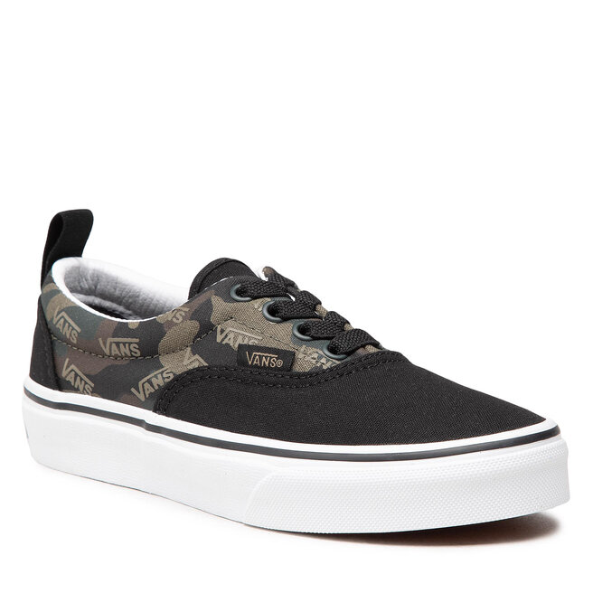 vans era black camo