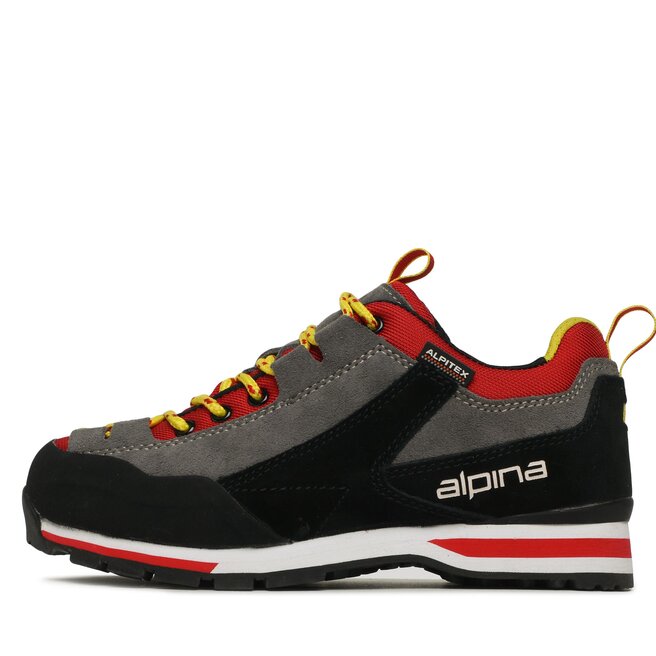 Chaussures de trekking Alpina Royal 627M 1 Red Grey chaussures