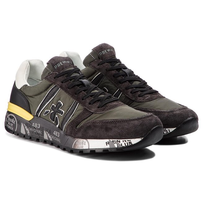 Sneakers Premiata Lander 3244 Vert chaussures