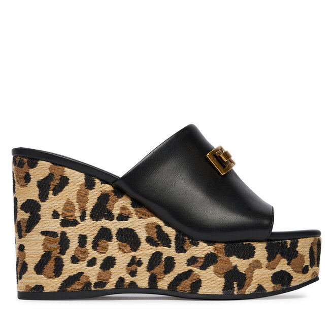 Klapki Guess FLJE3V ELE04 Czarny -