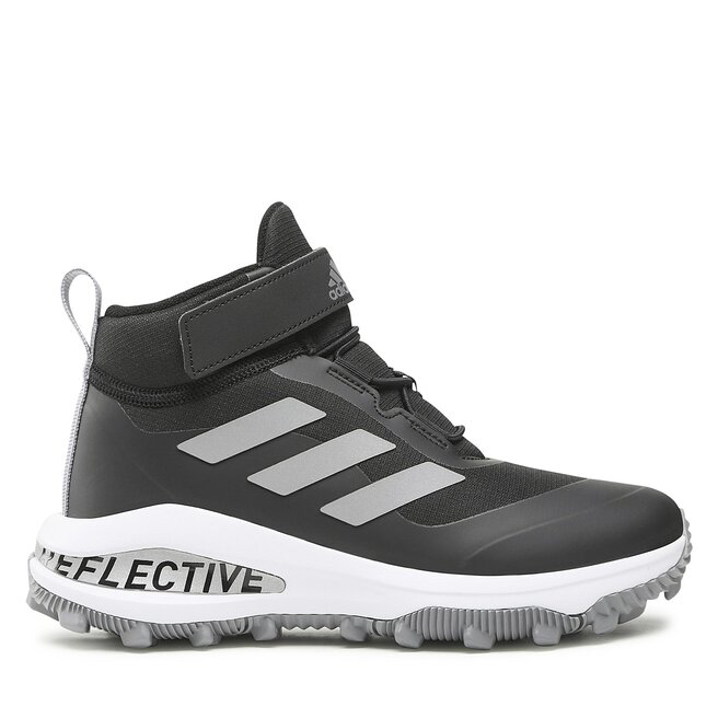 adidas Pantofi adidas Fortarun Atr El K GZ180 Core Black/Silver Mettalic/Cloud White