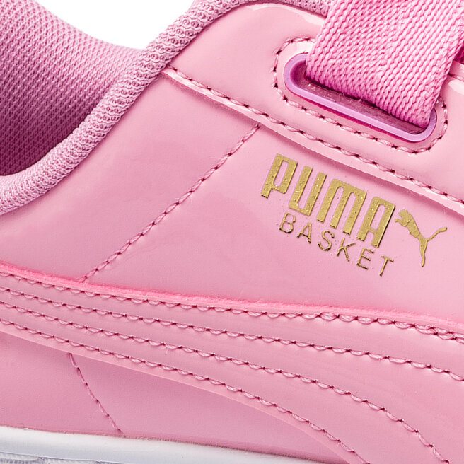 Intervenir Albardilla Gallo Sneakers Puma Basket Heart Patent Jr 364817 03 Prism Pink/Pcoat/Gold/White  • Www.zapatos.es