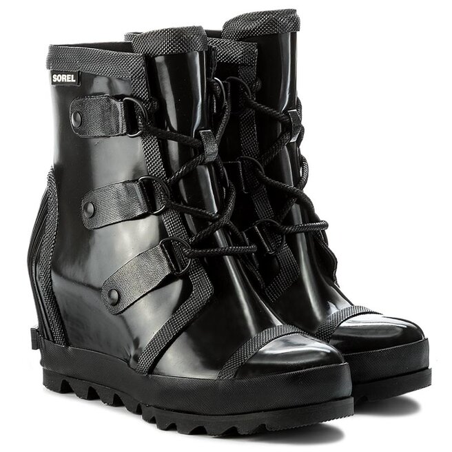 Sorel joan rain wedge chelsea gloss new arrivals
