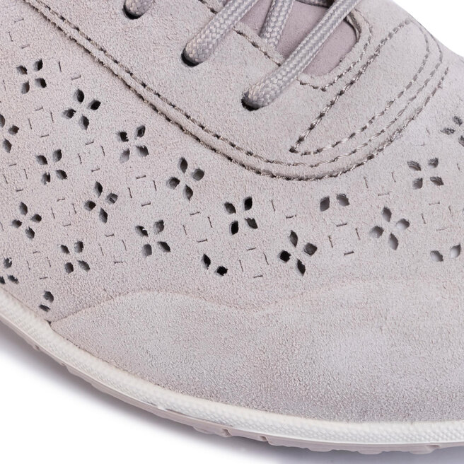Geox Damen Sneaker D Vega A – Atmungsaktiv, Bequem, Aus Leder, Mit Gummisohle