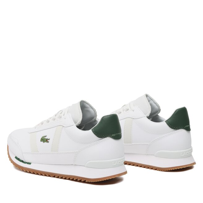 Lacoste Sneakers Lacoste Partner Retro 123 1 Sma 745SMA01251R5 Wht/Dk Grn