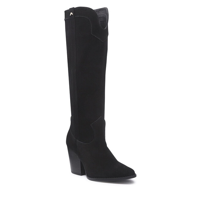 Cizme Karino 4397/003-P Czarny/Welur 4397/003-P imagine noua