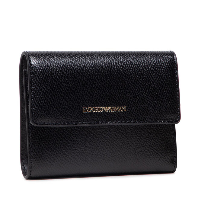 Mały Portfel Damski Emporio Armani Y3H185 YH15A - Czarny