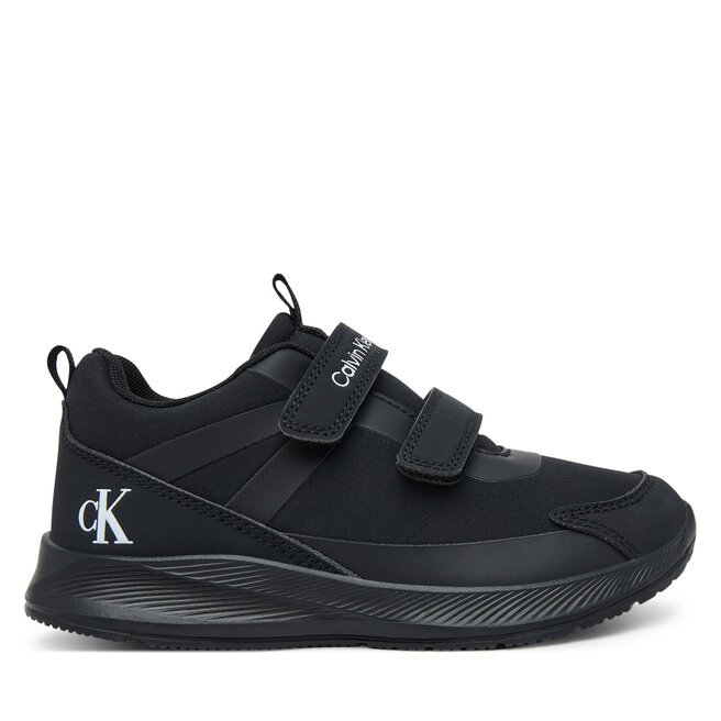Sneakersy Calvin Klein Low Cut Velcro Sneaker - S Czarny