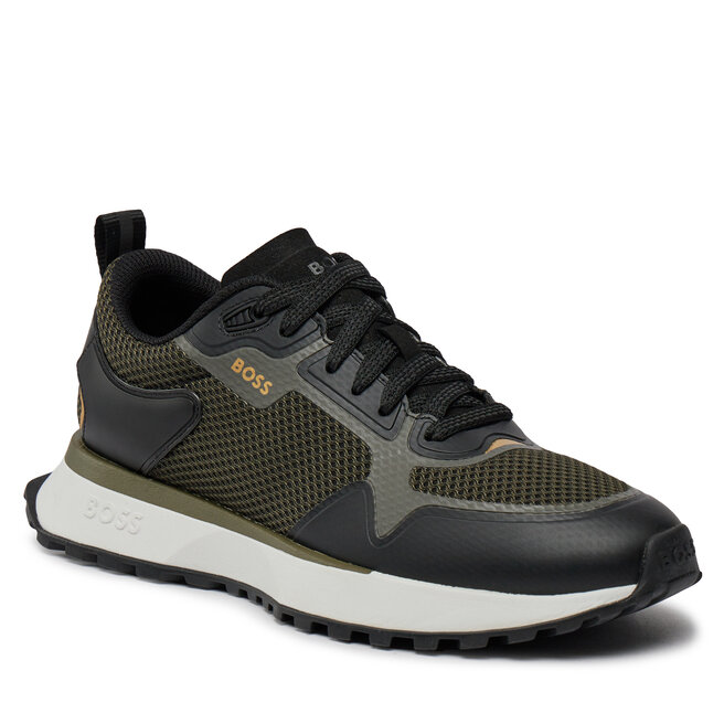 Hugo boss sneakers best sale green