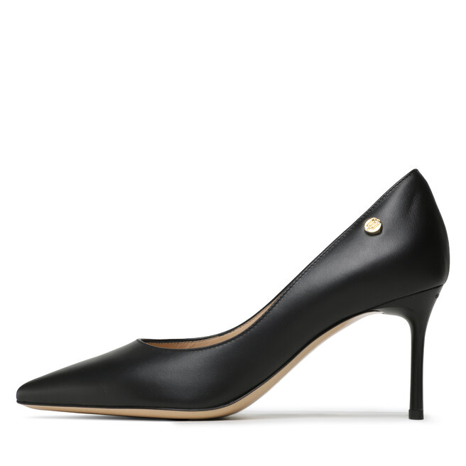Baldinini Pantofi cu toc subțire Baldinini D3E022P7GOLD0000 Black