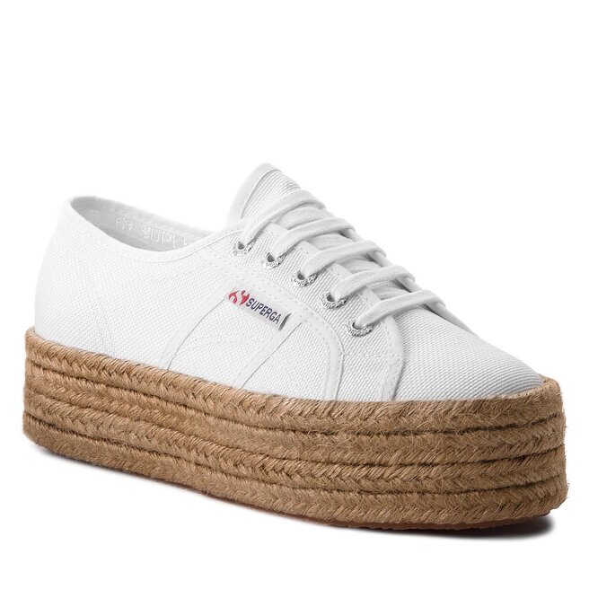 Espadryle Superga 2790 Cotropew S0099Z0 White 901 eobuwie .pl